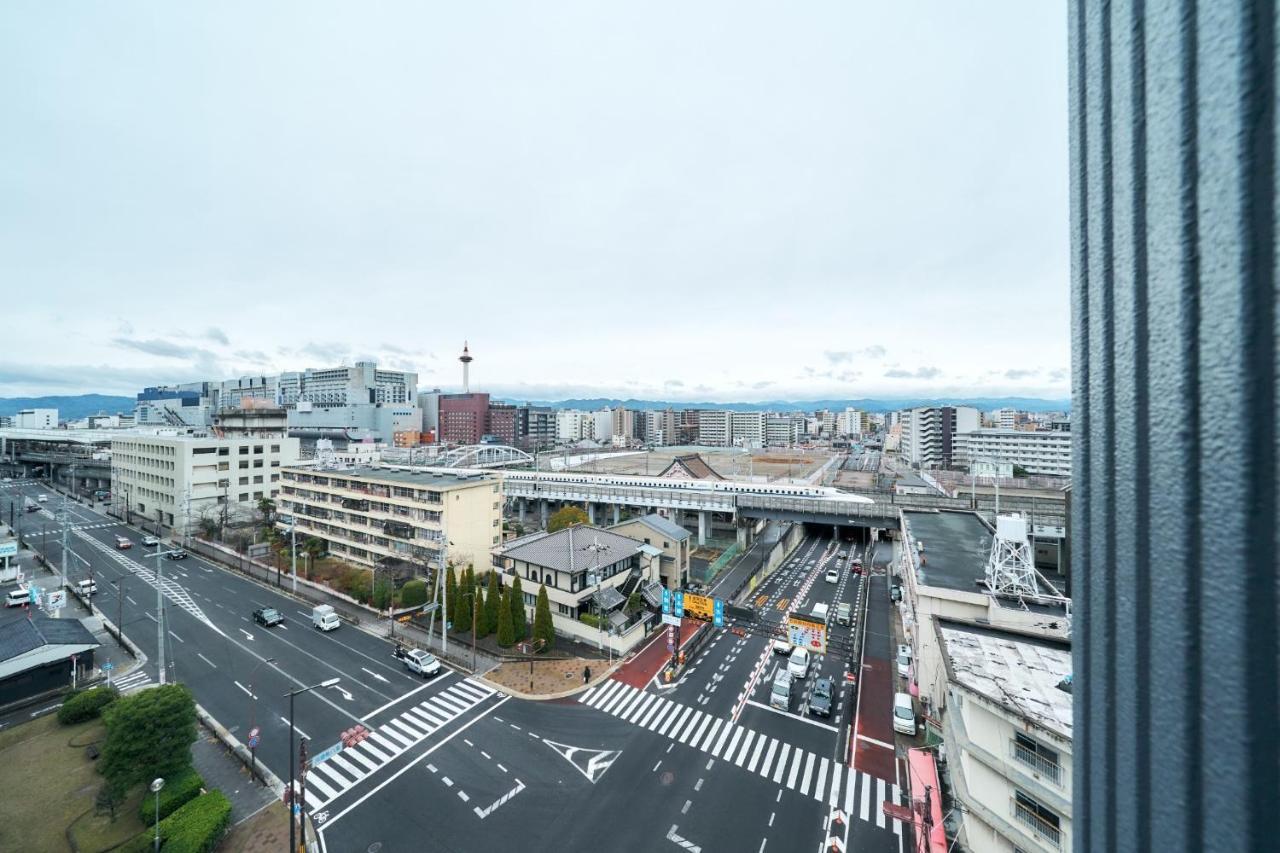 Rakuten Stay Kyoto Station Standard Twin Room Bagian luar foto